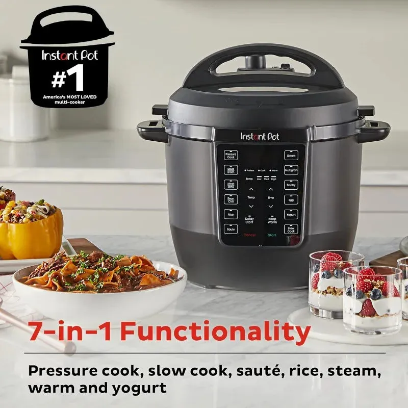 Instant Pot RIO, 7-in-1 Electric Multi-Cooker, Pressure Cooker, Slow Cooker Rice Cooker Steamer Sauté Over 800 Recipes, 6 Quart