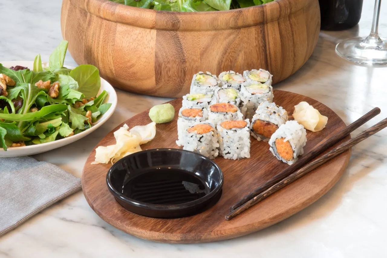 Ironwood: Bread Board With Dipping Bowl