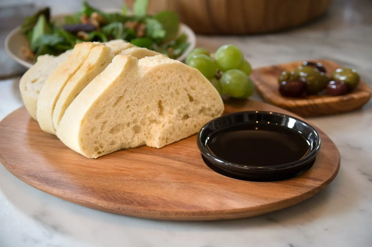 Ironwood: Bread Board With Dipping Bowl