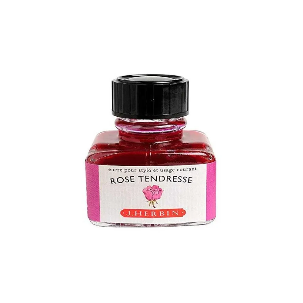 J Herbin Ink Bottle (10ml / 30ml) - Rose Tendresse