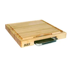 John Boos Cutting Board Maple Prep Master 18x18x2-1/4