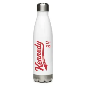 Kennedy Baseball Stainless Steel Water Bottle