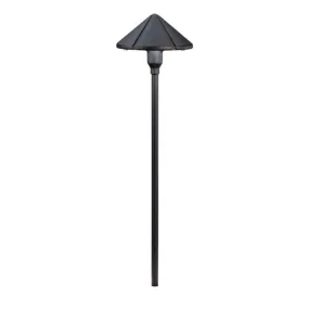 Kichler - 15326BKT - 12V Path & Spread Textured Black