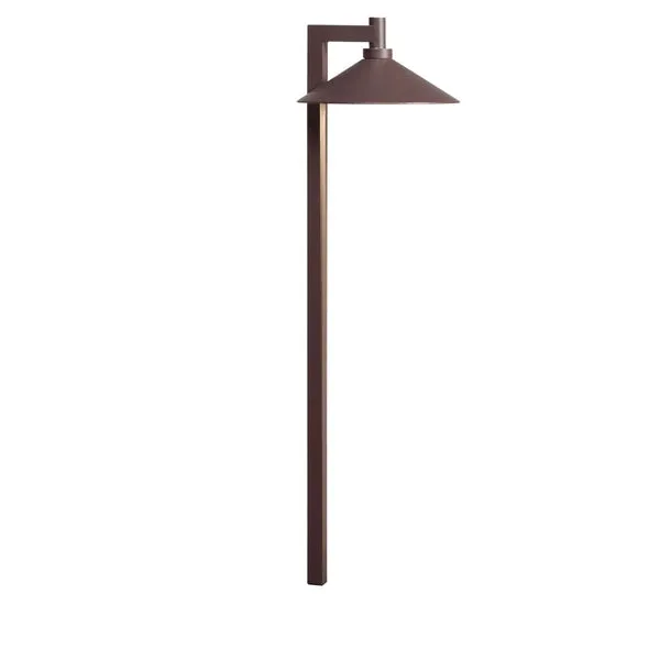 Kichler - 15800AZT27R -LED 2700K Ripley Path Light, Textured Architectural Bronze