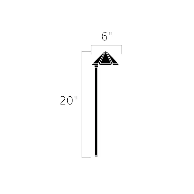 Kichler 15815 6" 12V LED Path Light