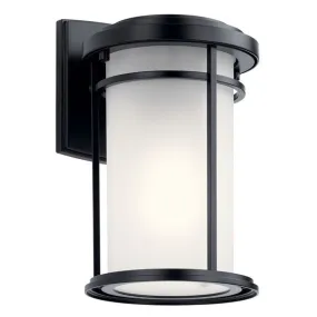 Kichler 49686BK Toman™ 10.25" 1 Light Wall Light Black