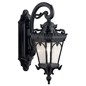 Kichler 9356BKT Tournai™ 18" 1 Light Wall Light Textured Black