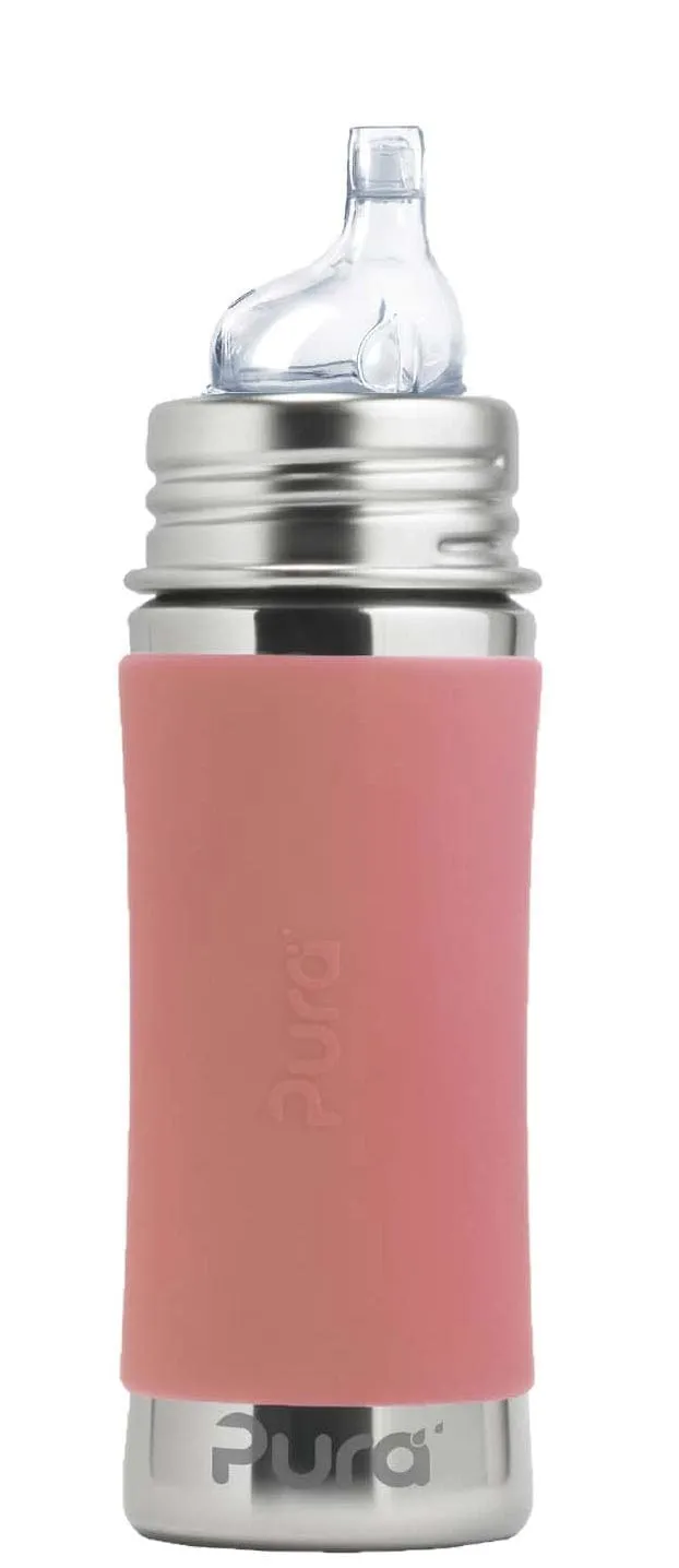 Kiki® 11oz Sippy Bottle - Rose