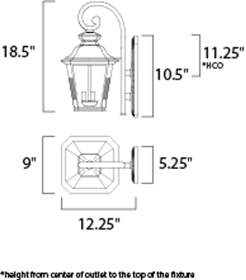 Knoxville Outdoor Wall Sconce