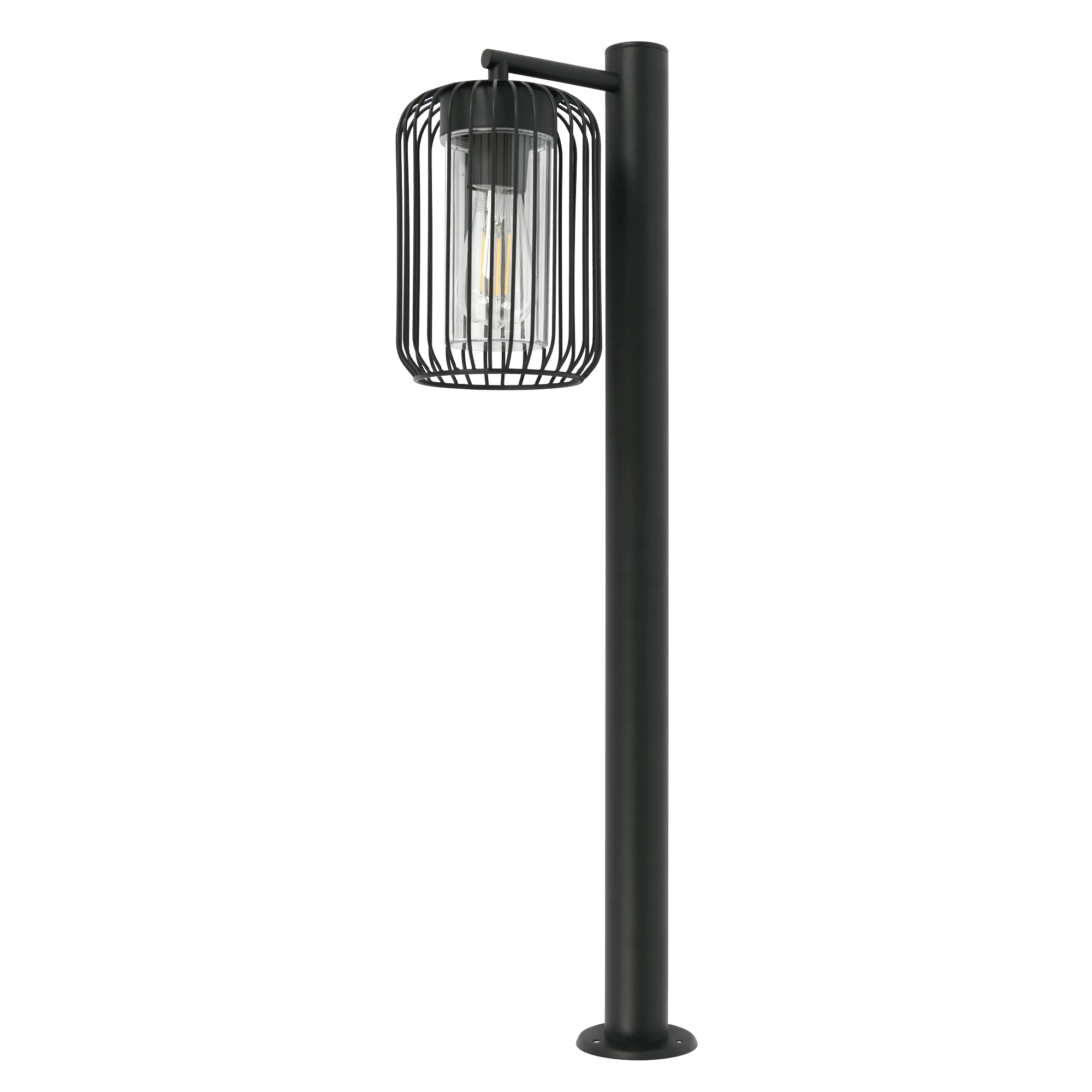 Koda Black Outdoor Bollard