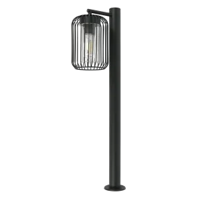 Koda Black Outdoor Bollard