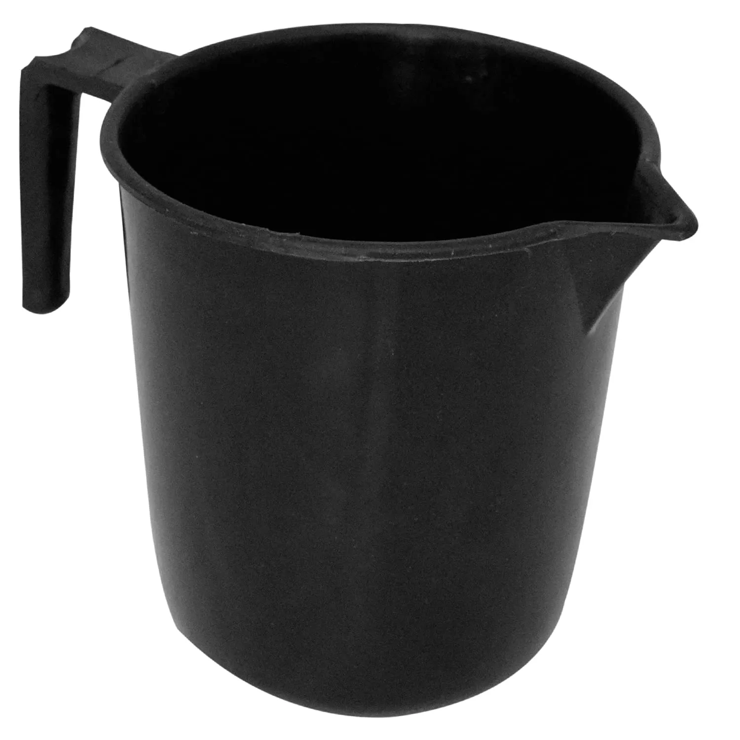 Kuber Industries 4 Pieces Plastic Bucket, Dustbin, Mug & Tub Set (Black)