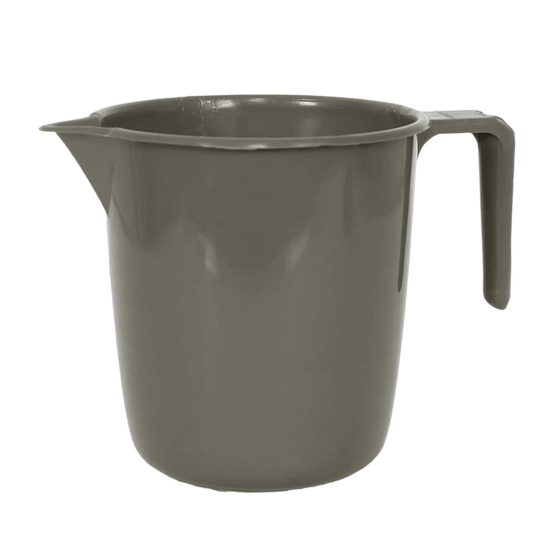 Kuber Industries Bathroom Mug | Plastic Bath Mug for Bathroom | Bath Mug | Mug for Bathroom | Mug for Toilet | Washroom Jug | 111 Bath Mug | 1 LTR | Pack of 5 | Gray