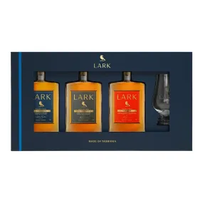 Lark Signature Flight Tasmanian Whisky Gift Pack with Glass (3 x 100mL)