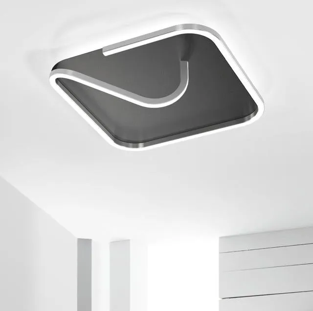 LED Modern Rope with Square Ceiling Light