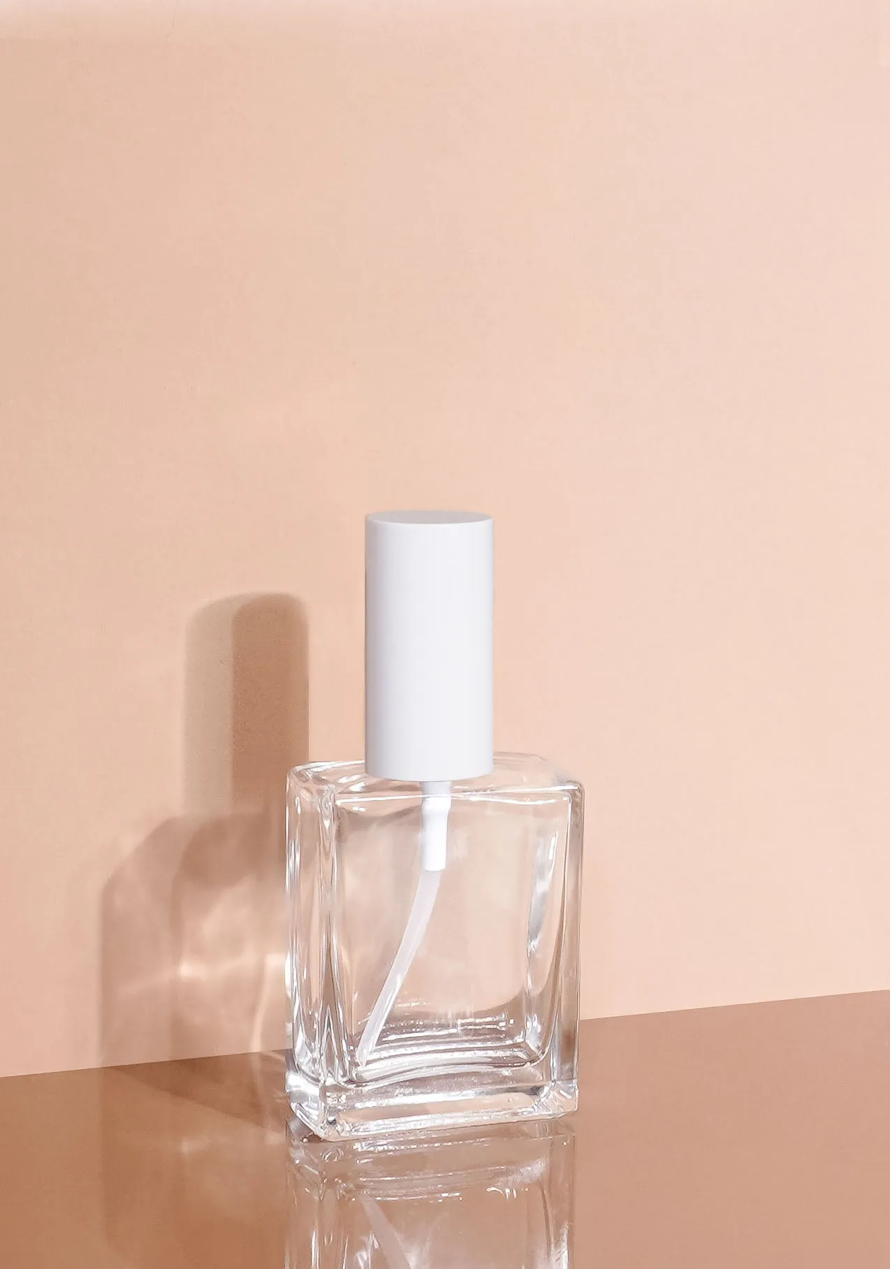 Lily Glass Bottle | Clear | Pump Cap