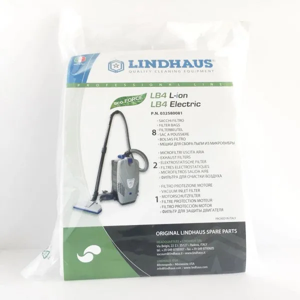 Lindhaus Type LB4 Bags (8-Pack) [032580081]