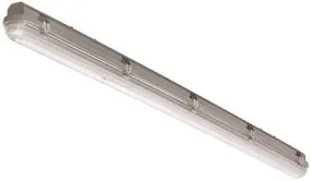 Lithonia Lighting Led Slim Wet Linear Flush Mount Fixture 120 Volts 4 Ft. Led Integrated Panel Array Included