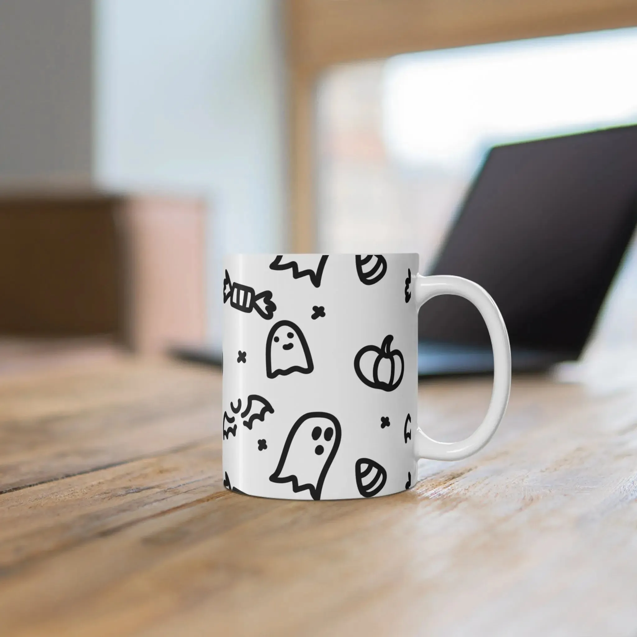 Little Ghosties Halloween Coffee Mug 11oz