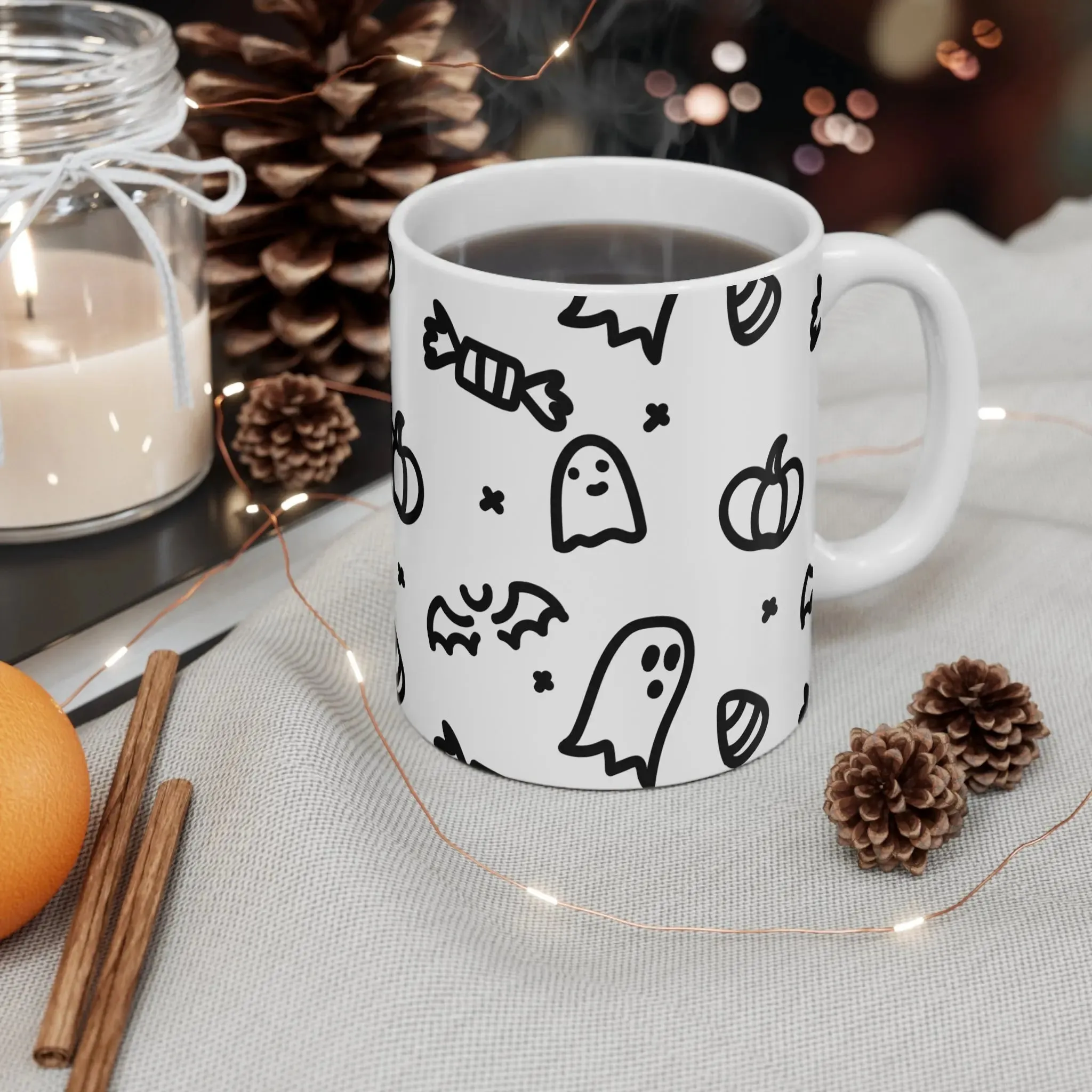 Little Ghosties Halloween Coffee Mug 11oz