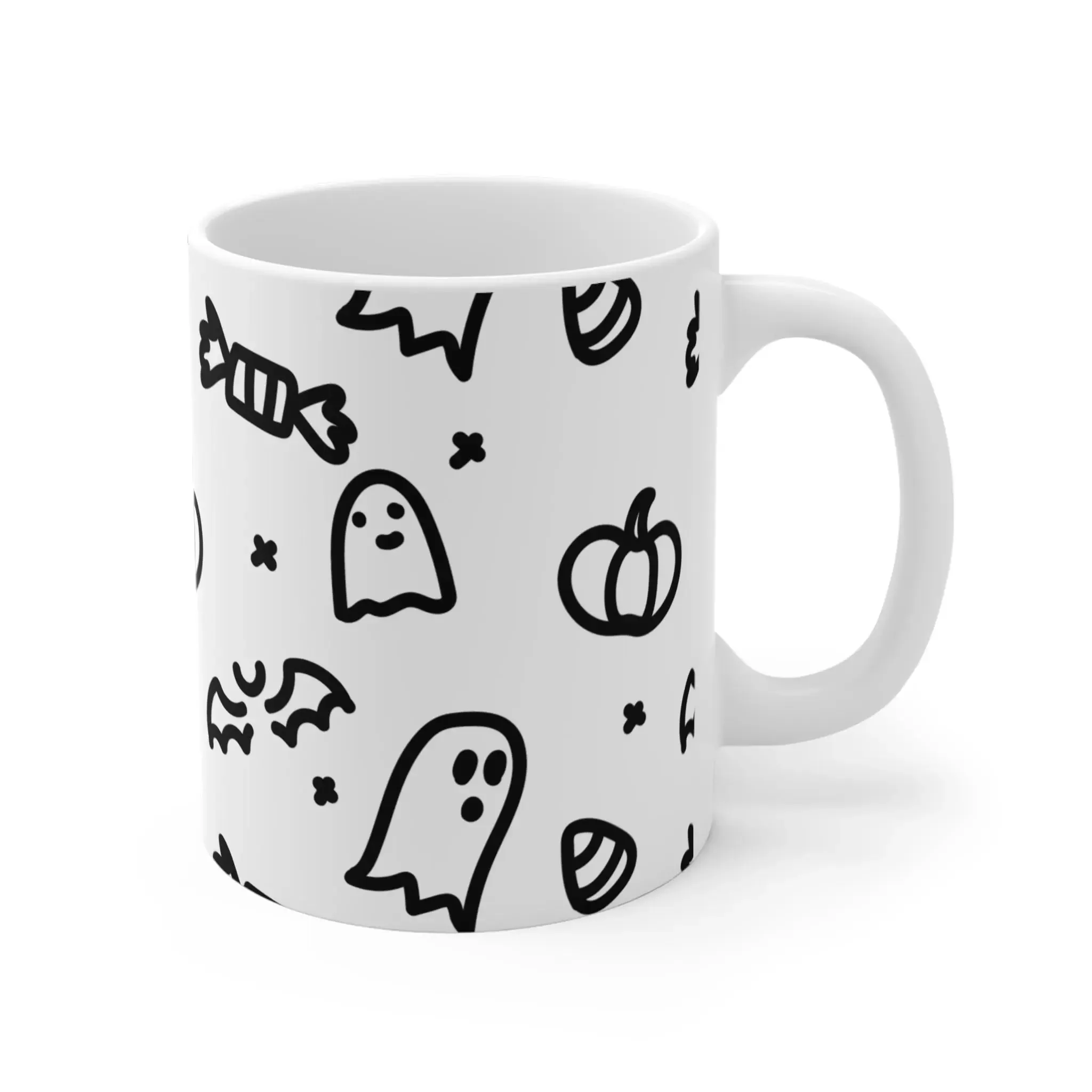 Little Ghosties Halloween Coffee Mug 11oz