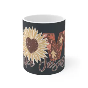 Love Like Jesus Mug - Christian Mug - Bible Verse Mugs - Scripture Mugs