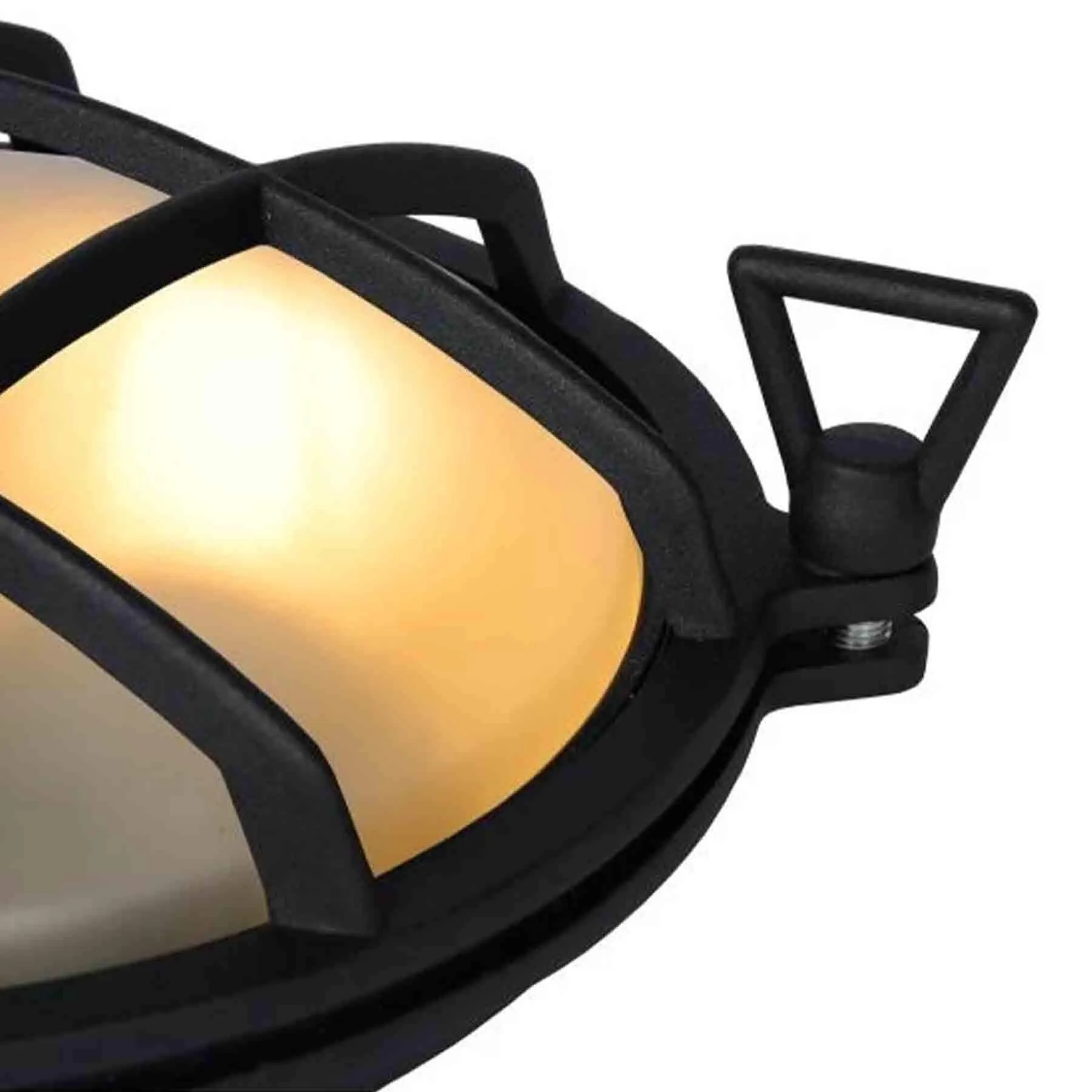 Lucide Dudley Outdoor Bulkhead Wall Light - Round