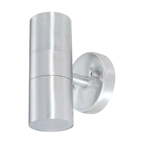 Luma 3 Stainless Steel Up and Down Facing Outdoor Wall Light