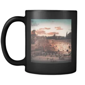 Majestic Jerusalem Skyline Western Wall Mug