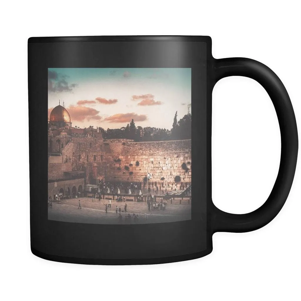 Majestic Jerusalem Skyline Western Wall Mug