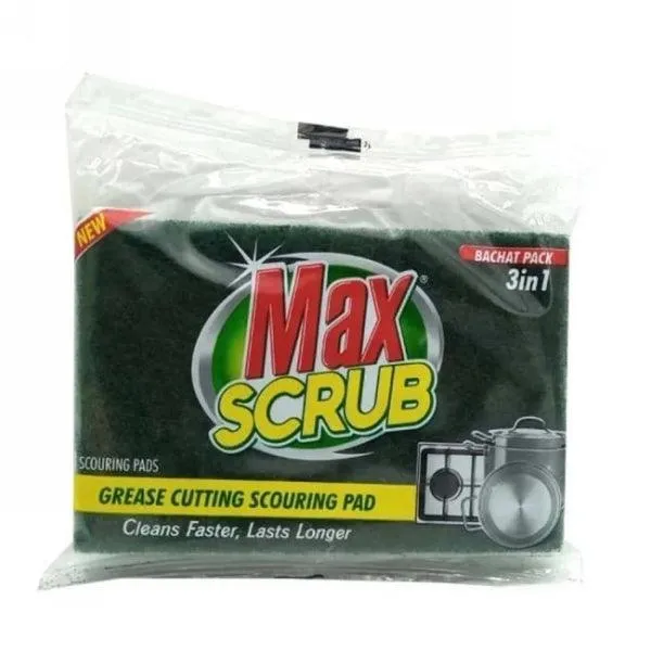 MAX SCRUB 3IN1 SCOURING PADS