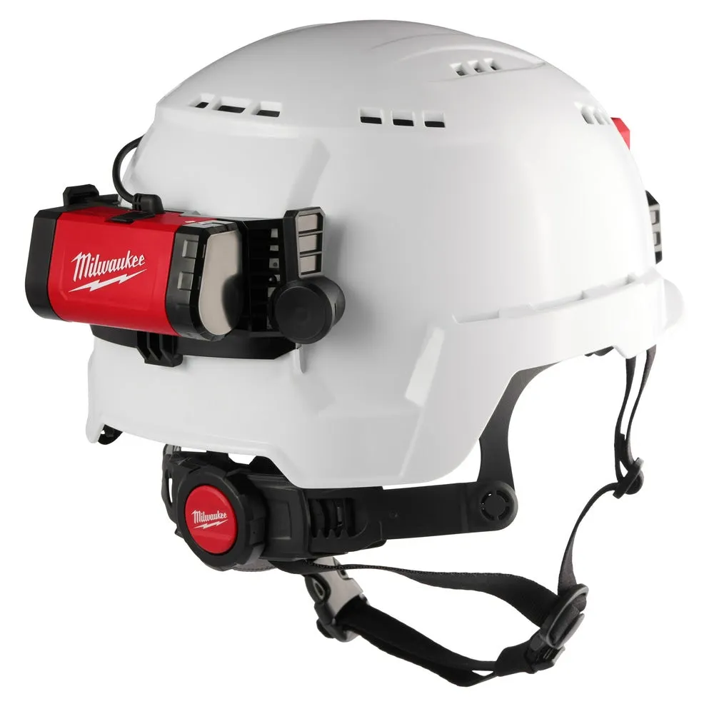 Milwaukee 2118-21 REDLITHIUM USB Rechargeable BOLT Hard Hat / Helmet Headlamp 600 Lumens