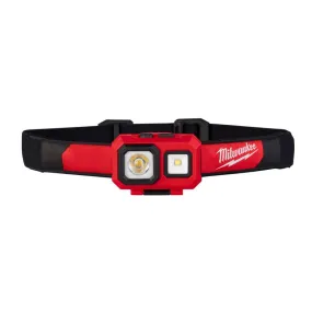 Milwaukee 450 lm Black/Red LED Head Lamp AAA Battery