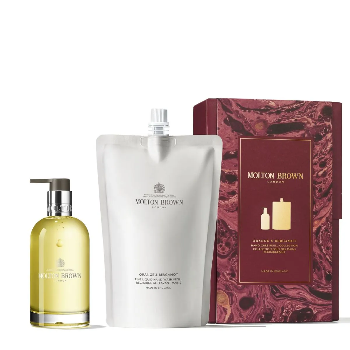 Molton Brown Orange & Bergamot Hand Care Refill Gift Set