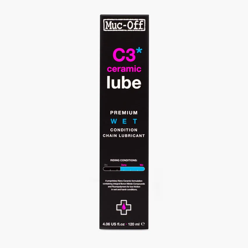 Muc-Off C3 Wet Ceramic Bike Chain Lube Drip