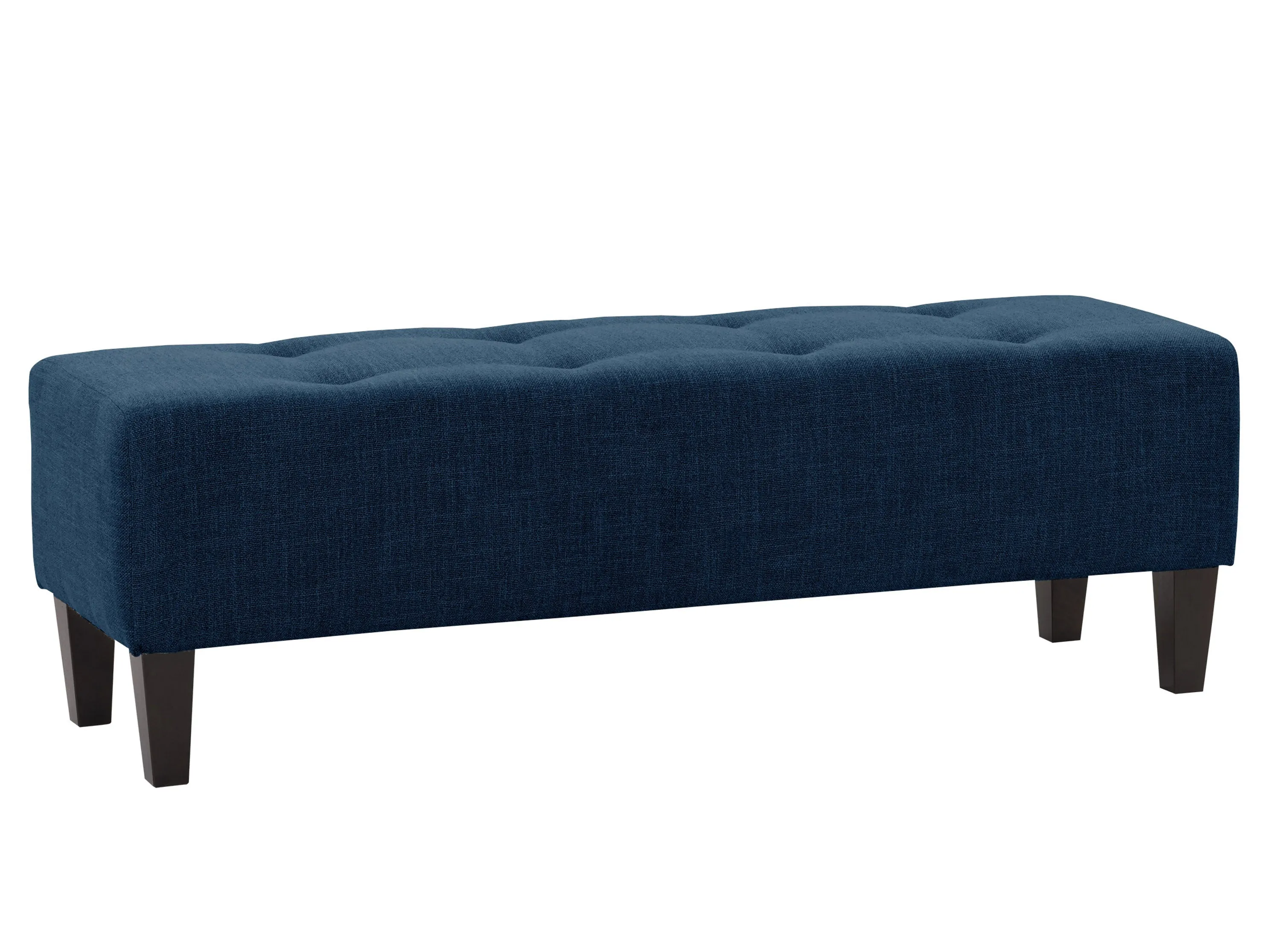 Navy Blue Accent Bench