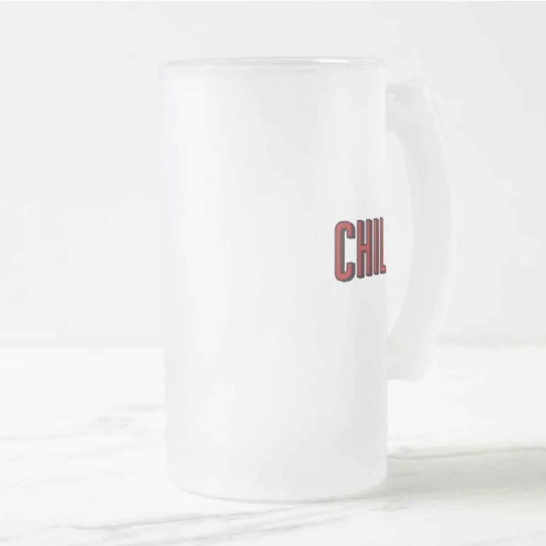 New 16oz Beer Mug  -  Chill