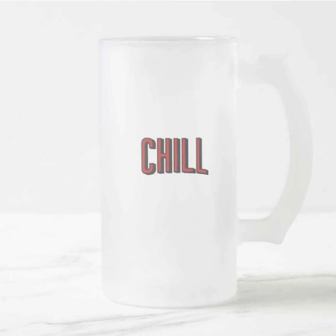 New 16oz Beer Mug  -  Chill