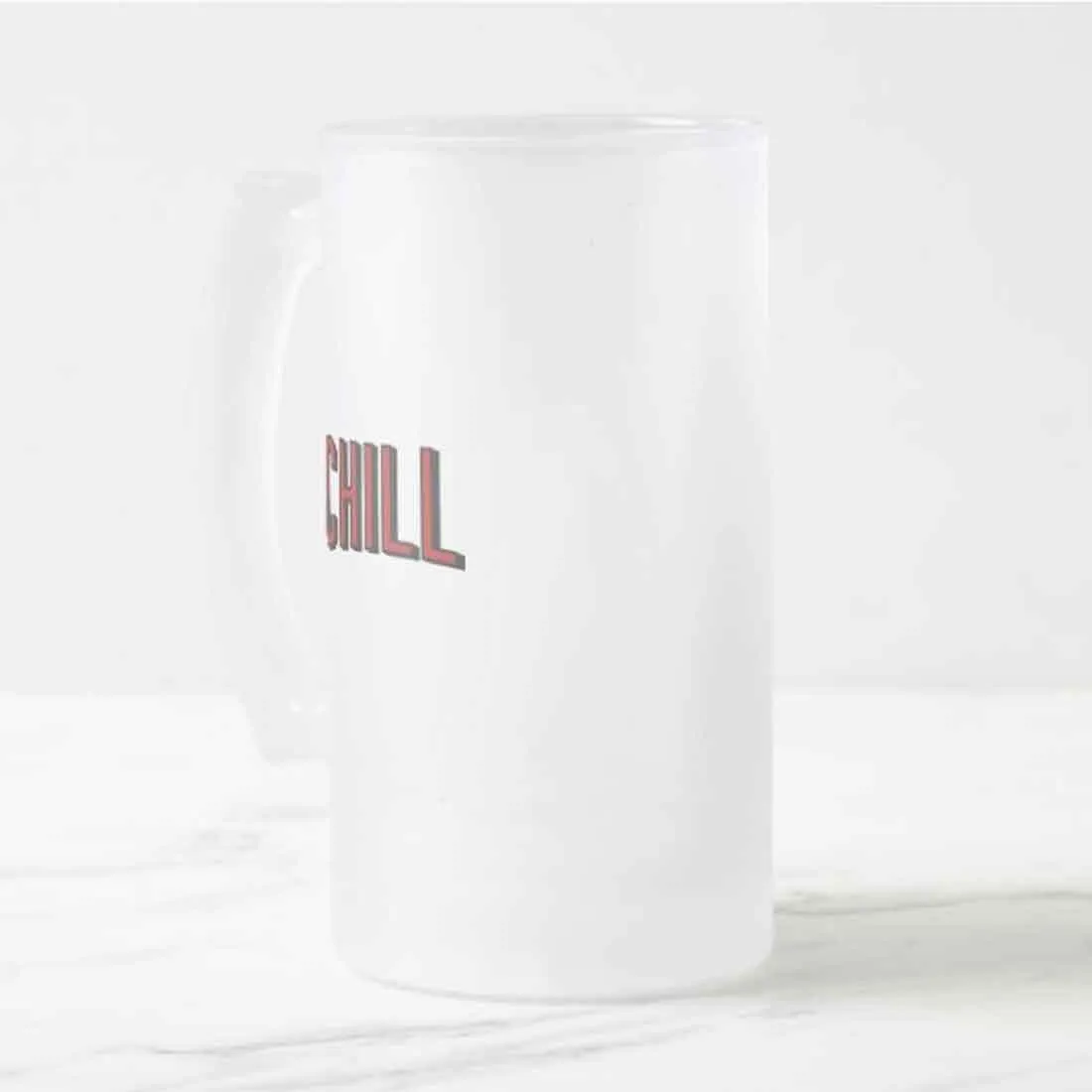 New 16oz Beer Mug  -  Chill