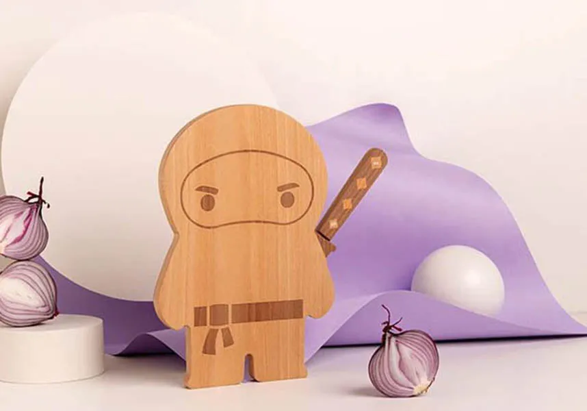 Ninja Board | CUTTING BOARD & KNIFE