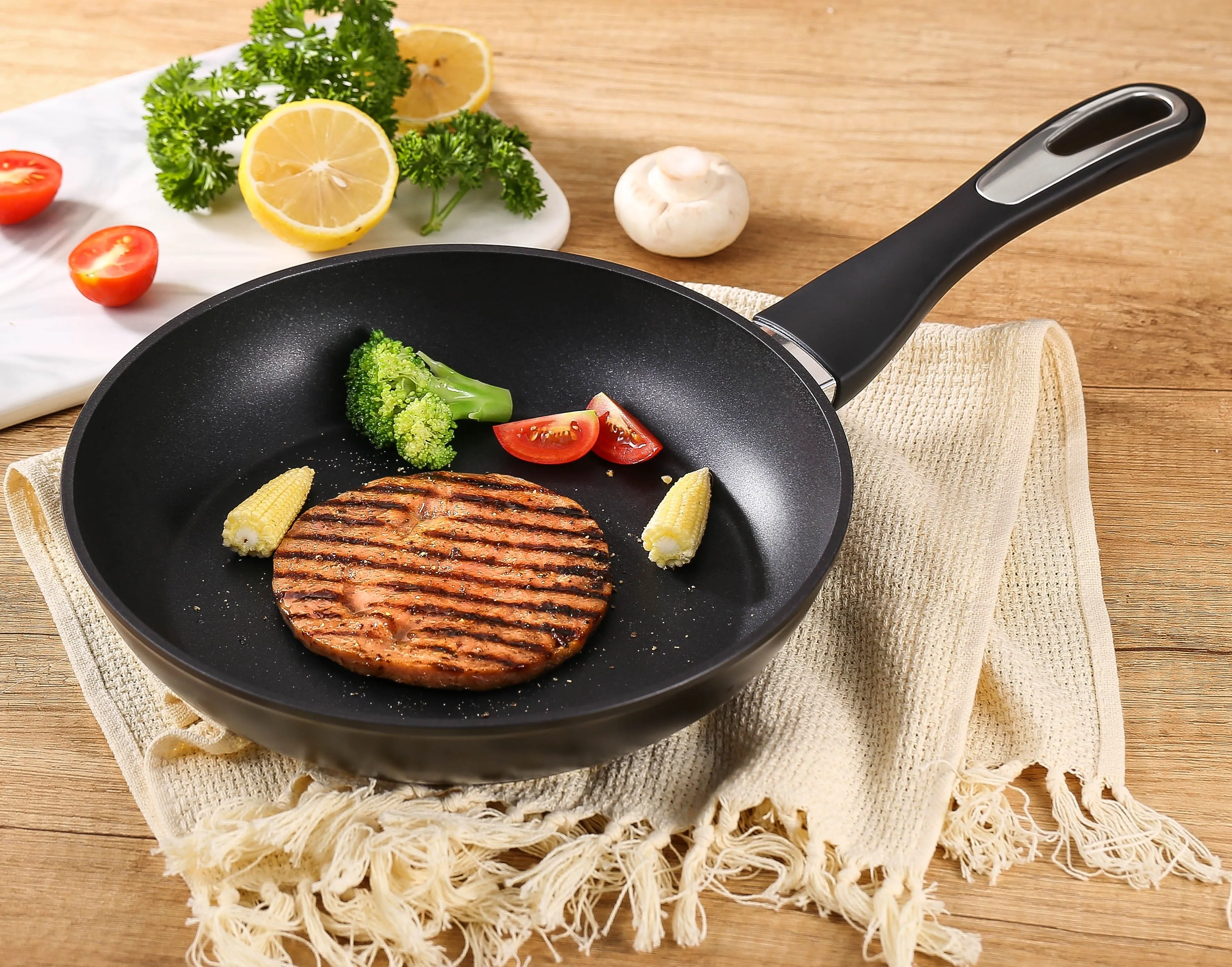 Non Stick Frying Pan, 28cm - Aluminium Forged