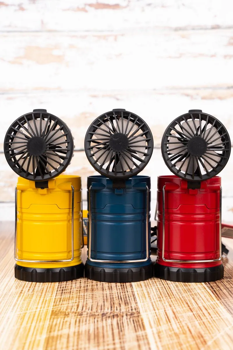 One Firefly 2-In-1 Rechargeable Lantern And Fan - SHIPS ASSORTED