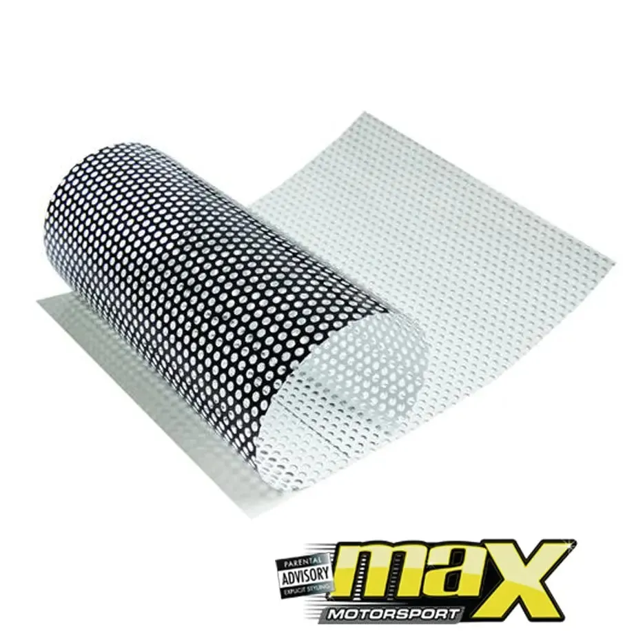 One Way Perforated Protective Headlamp Film