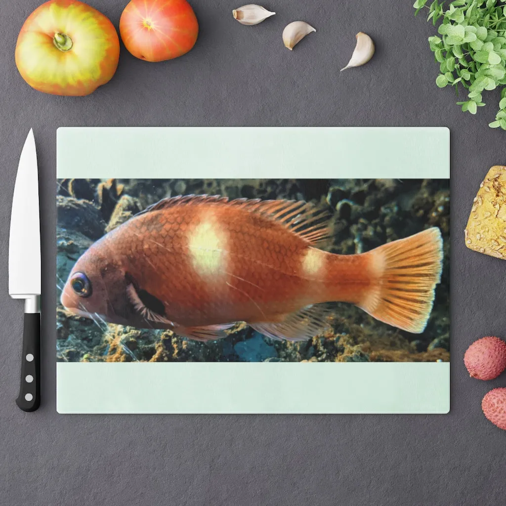 Orange Fish Cutting Board