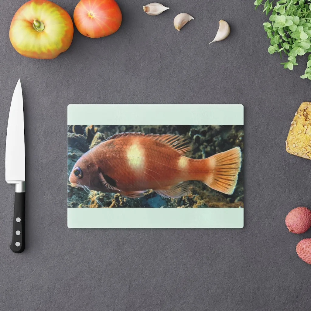 Orange Fish Cutting Board