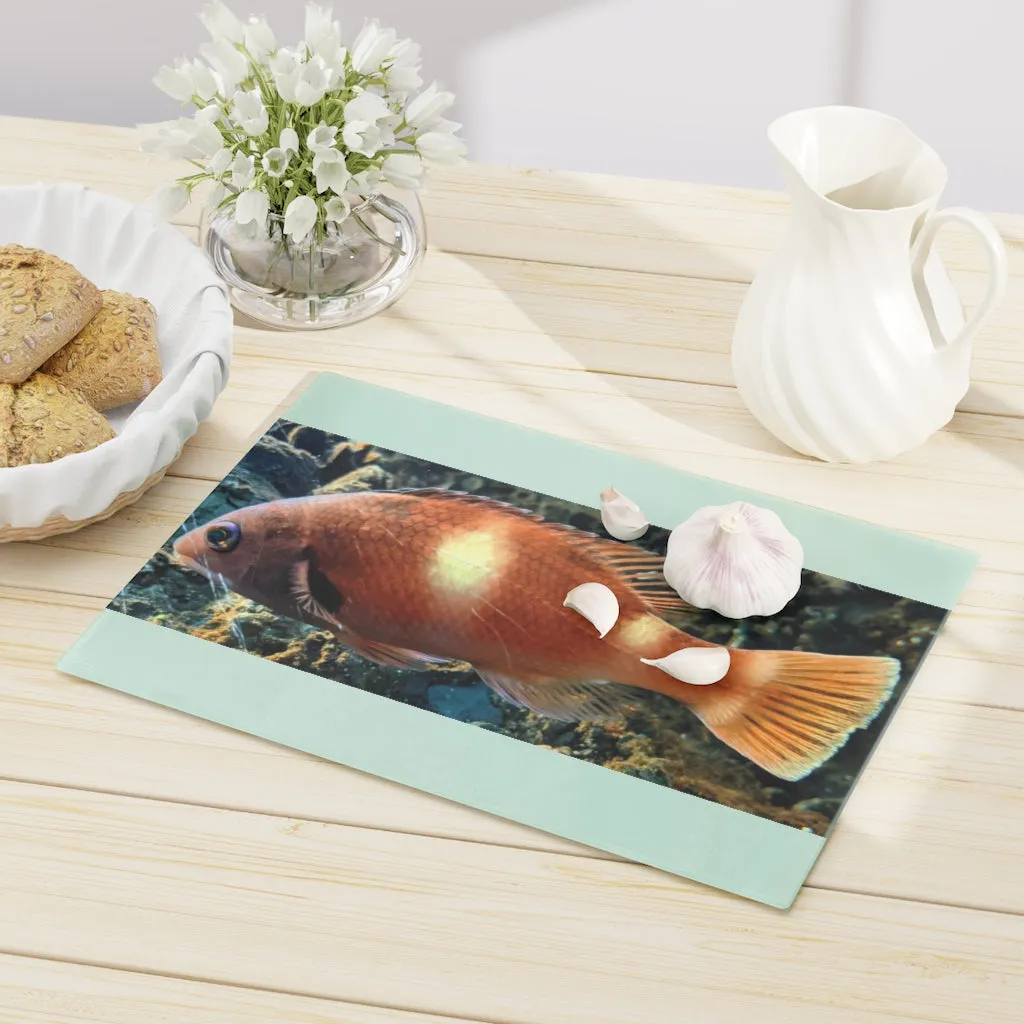 Orange Fish Cutting Board