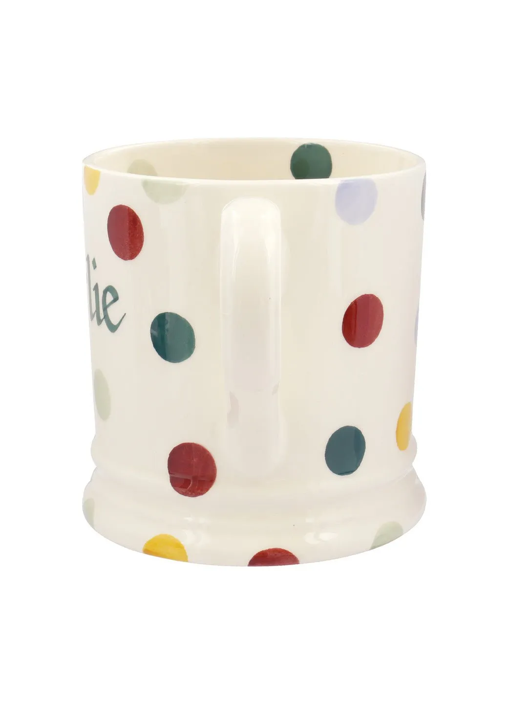 Personalised Polka Dot 1 Pint Mug