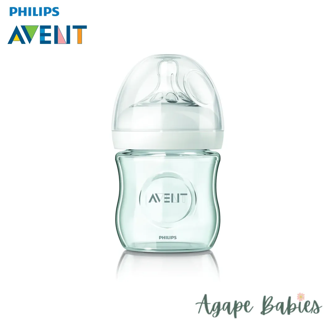 Philips Avent 120ml Natural Glass Feeding Bottle