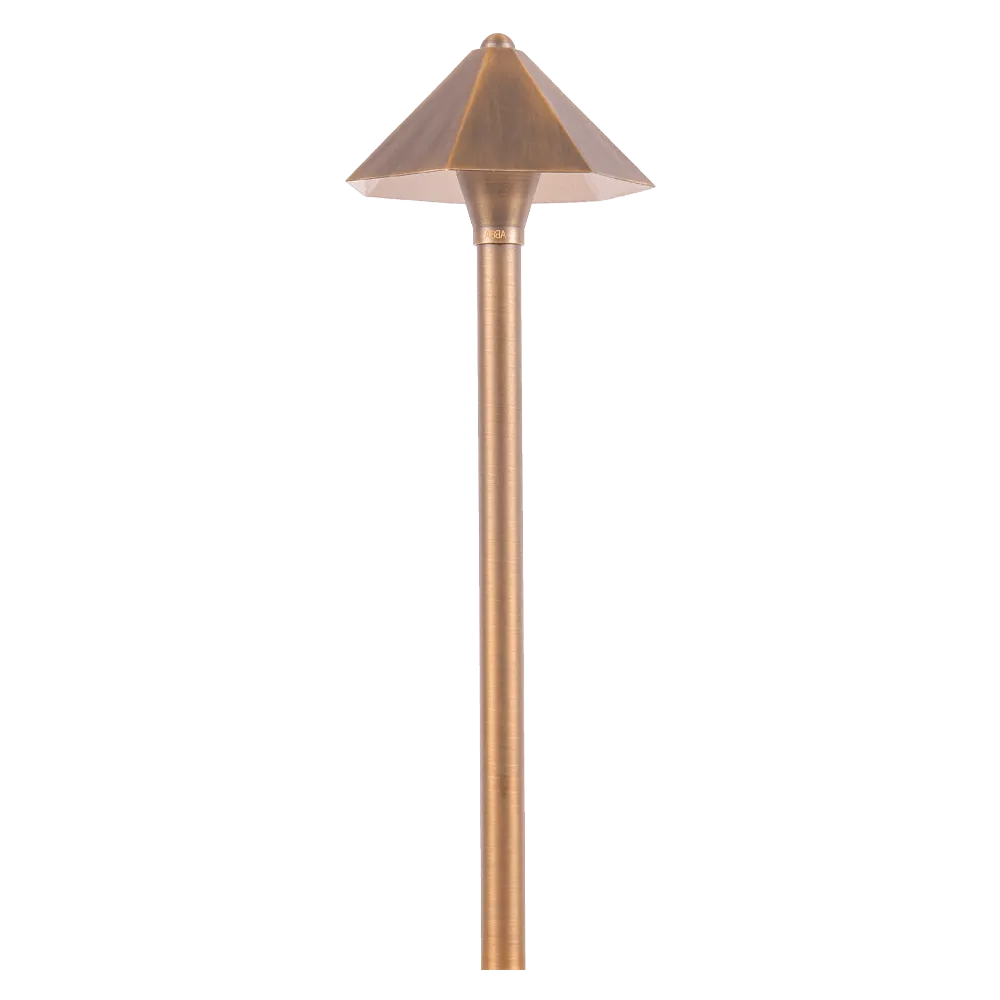 PLB11 Brass LED Low Voltage Pathway Outdoor Lighting Landscape Fixture