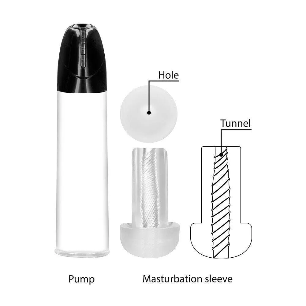 Pumped Rechargeable Smart Cyber Penis Pump